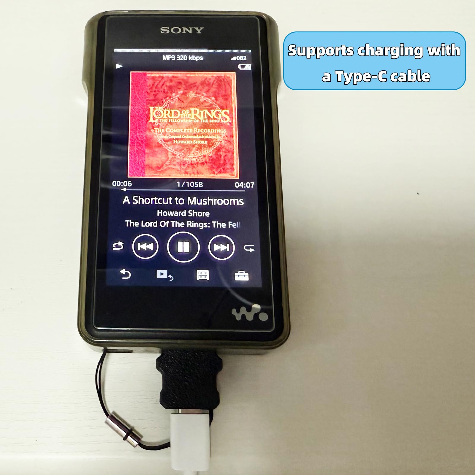 Amazon | Sony Walkman充電ポートからType-Cインターフェース